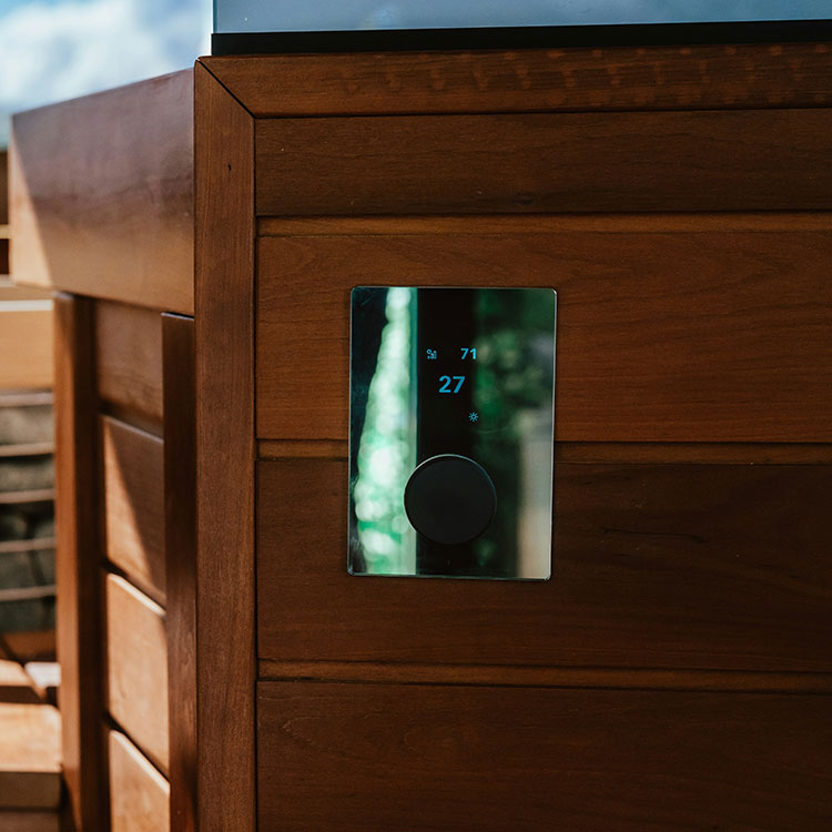 HUUM UKU 18kW Saunabesturing - WiFi Glass