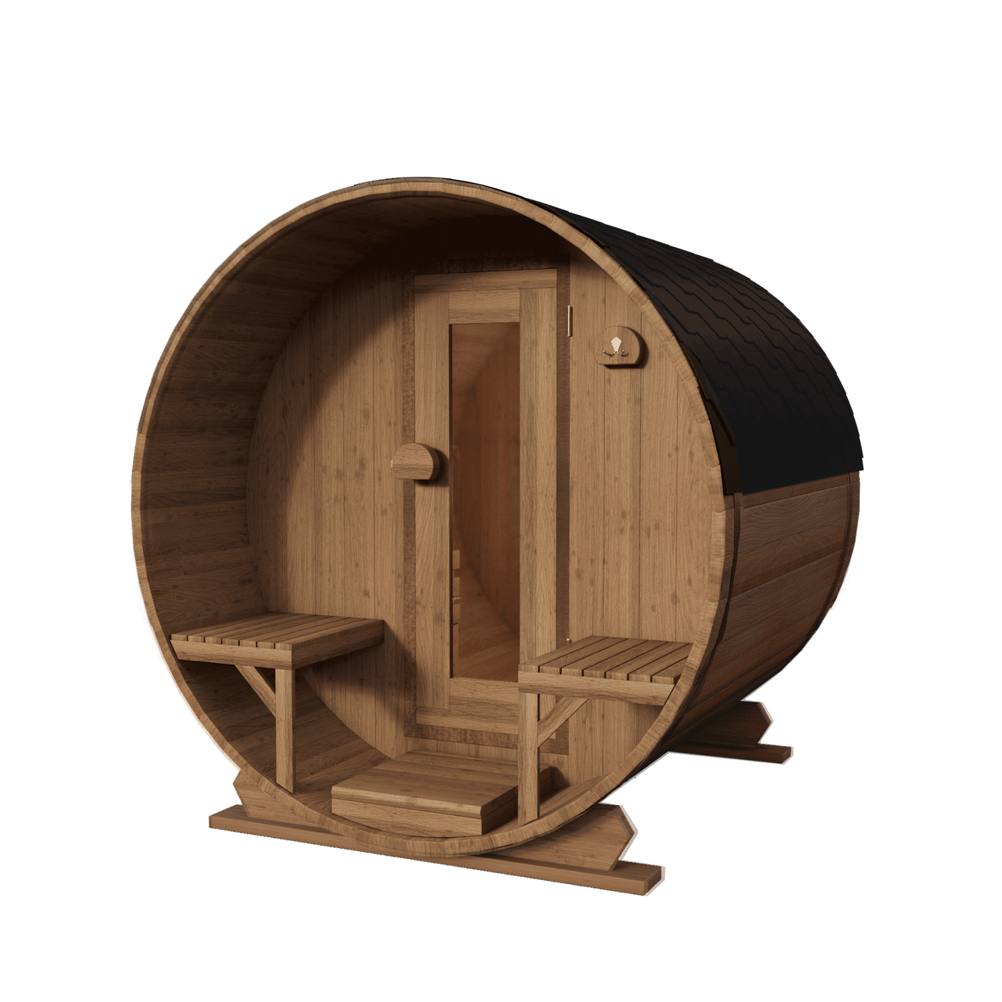 Thermowood Vuren Barrelsauna 180 cm